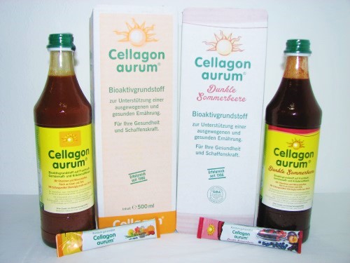 Cellagon aurum - Flasche & Sachets